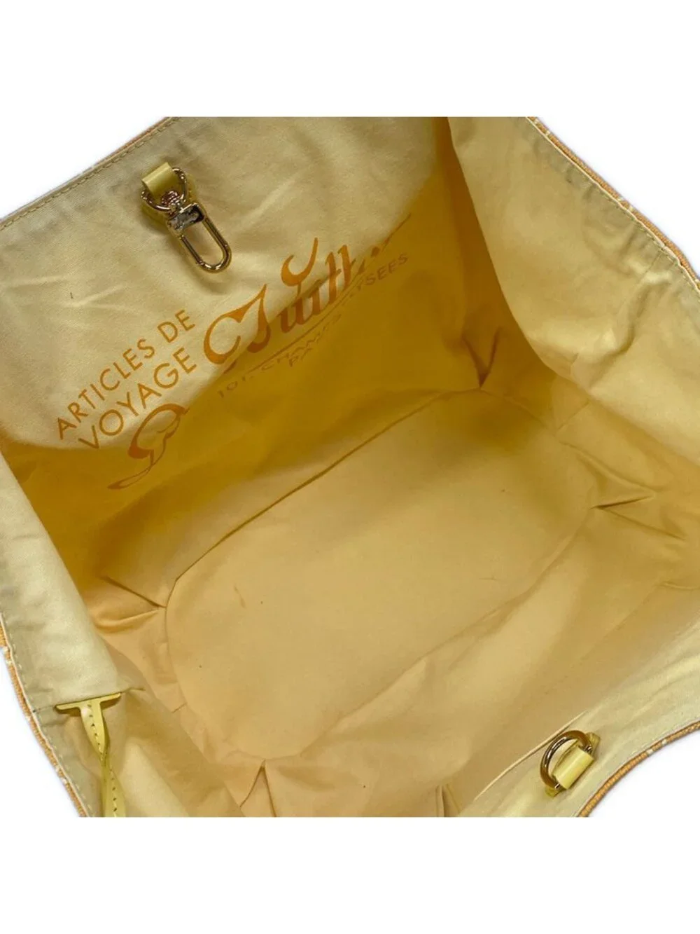 Louis Vuitton Tote Beach Line Cabai Panema PM Jaune Leather